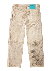 Paly 'Realm Painted Suede' Pants