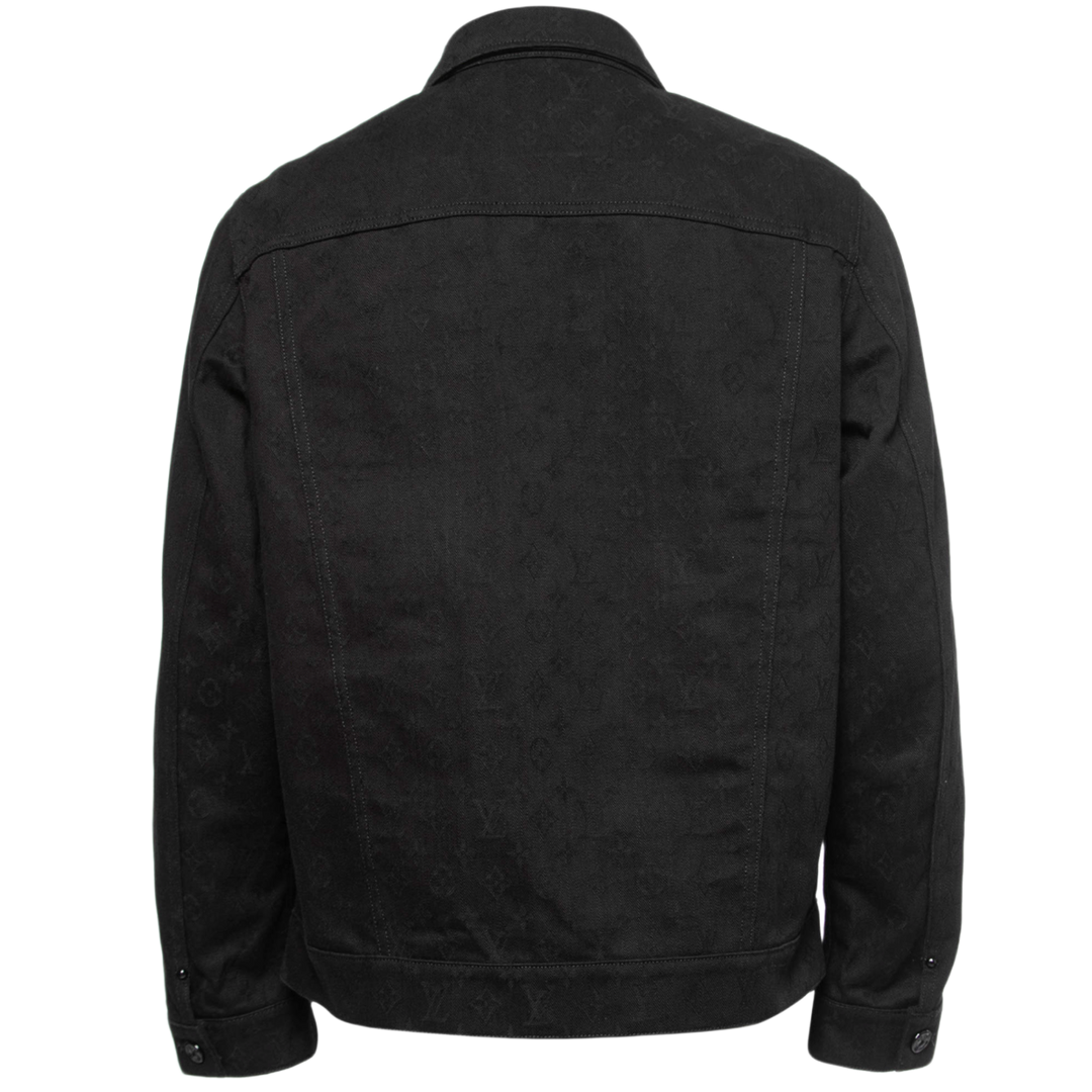 Louis Vuitton 'Black' Monogram Denim Jacket