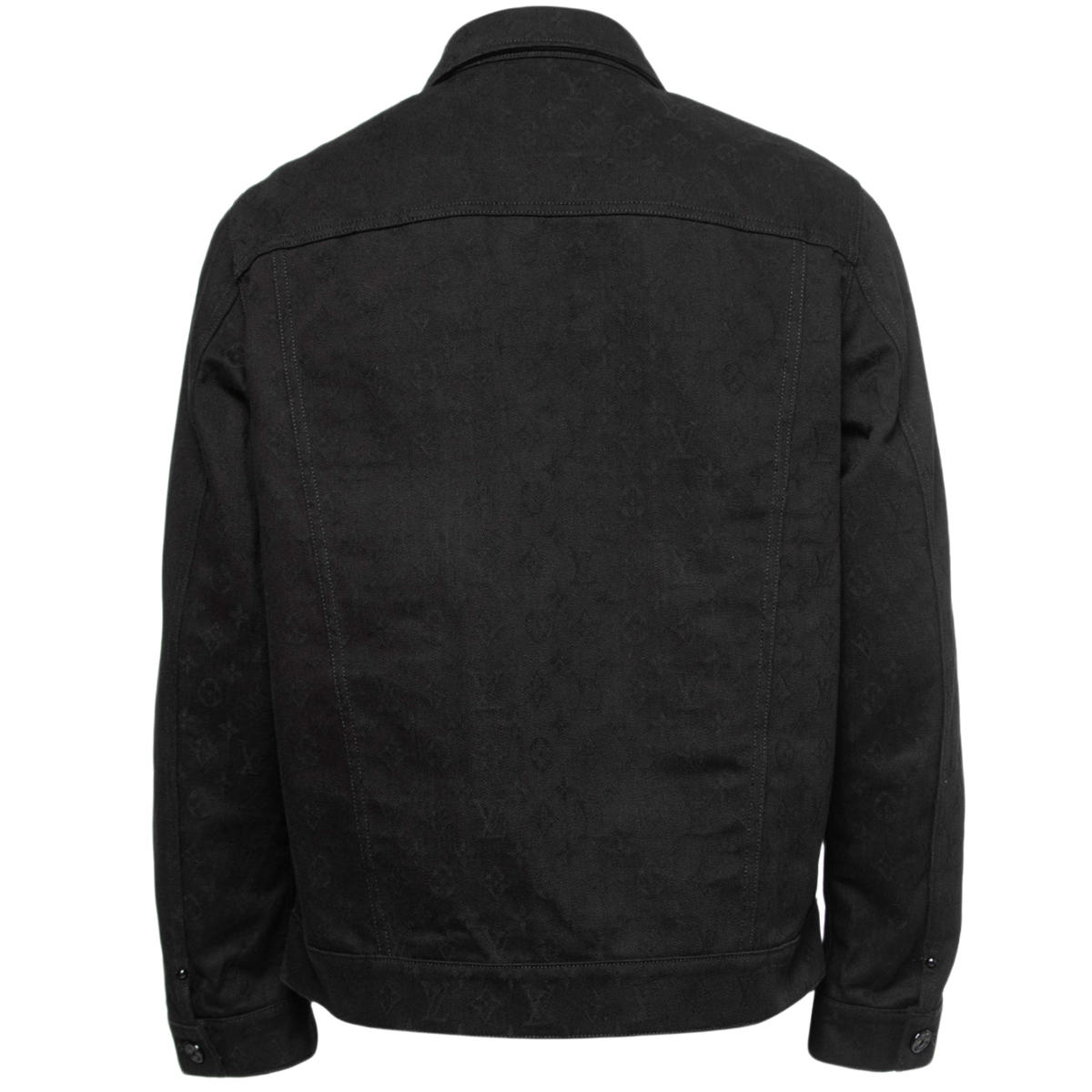 Louis Vuitton 'Black' Monogram Denim Jacket