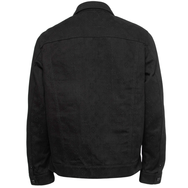 Louis Vuitton 'Black' Monogram Denim Jacket