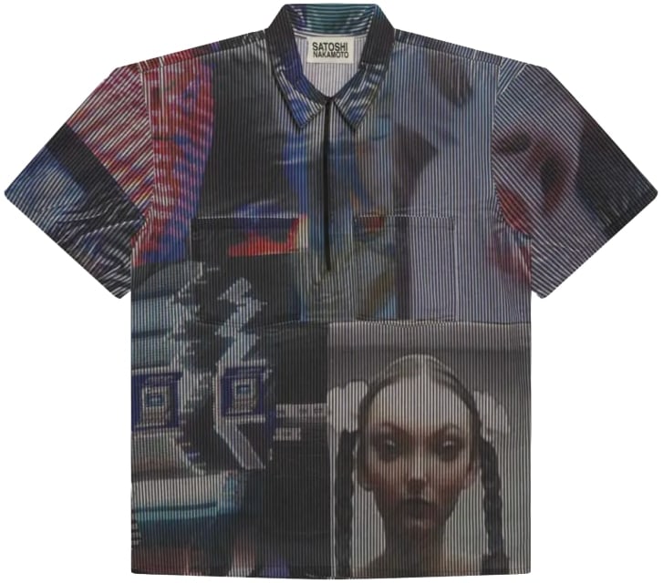 Satoshi Nakamoto 'Tech' Oversized Workshirt