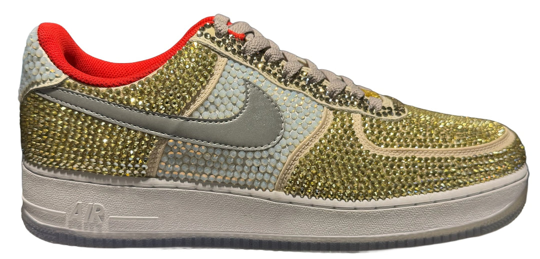 Bossi 'Grey/Opal' Rhinestone Sneaker