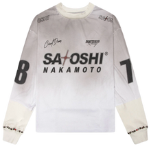 Satoshi Nakamoto 'White' Mesh Moto Jersey