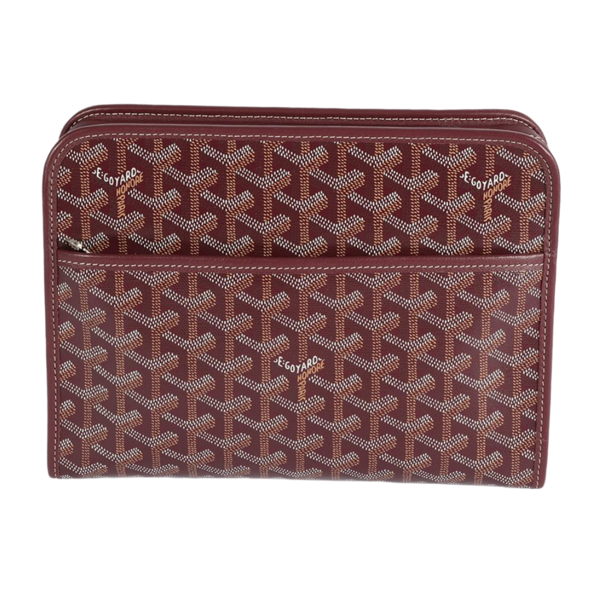 Goyard Jouvence 'Burgundy' MM Toiletry Bag