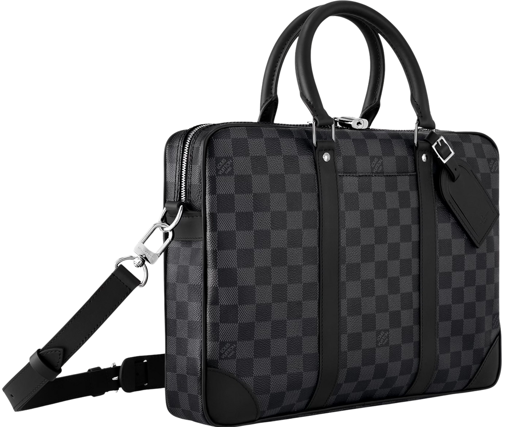 Louis Vuitton 'Damier Graphite' Voyage PM Briefcase