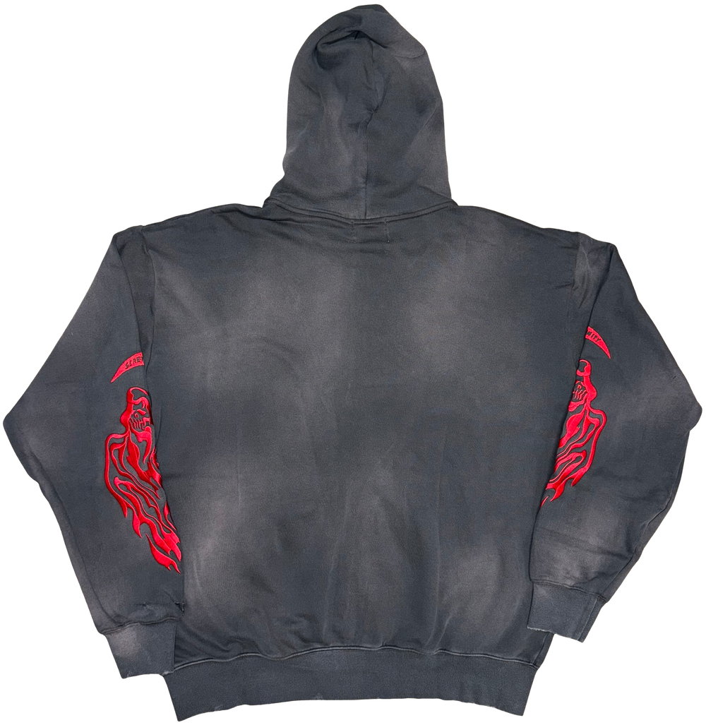 Warren Lotas 'Serenity' Reaper Zip Up Hoodie