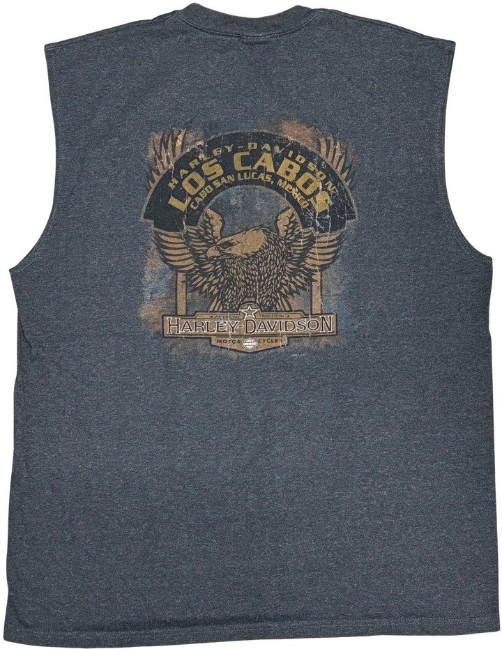 Harley Davidson 'Cabo San Lucas' Vintage Cutoff Tee