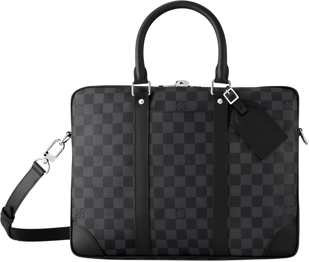 Louis Vuitton 'Damier Graphite' Voyage PM Briefcase