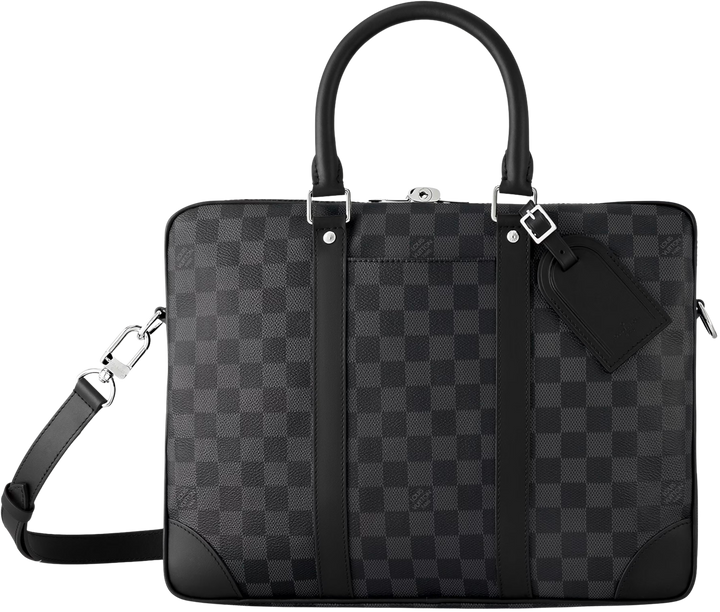 Louis Vuitton 'Damier Graphite' Voyage PM Briefcase