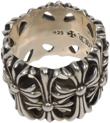 Chrome Hearts 'Cemetery' Silver Ring