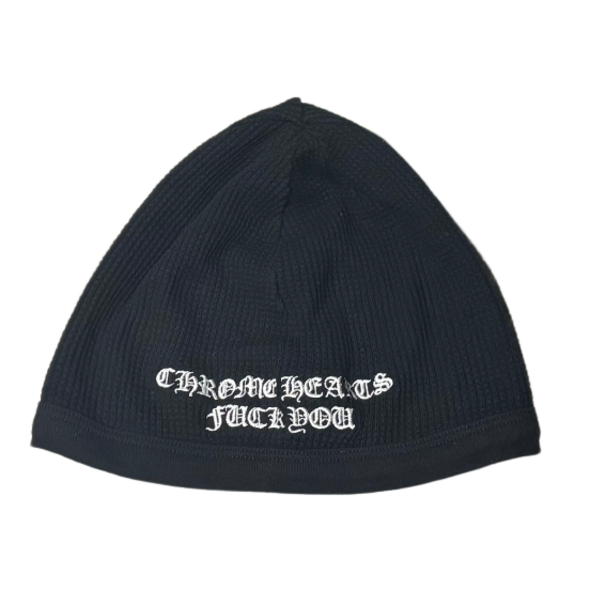 Chrome Hearts 'Black' Vintage Fuck You Skull Cap Beanie