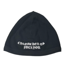 Chrome Hearts 'Black' Vintage Fuck You Skull Cap Beanie