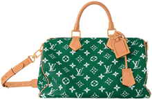 Louis Vuitton Speedy P9 Bandoulière 40 Monogram Leather Green