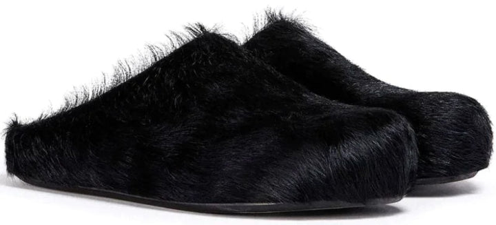 Marni 'Black' Sabot Slippers