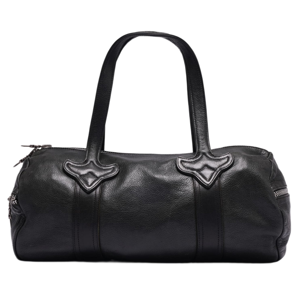 Chrome Hearts 'Black' Duffle Zip Bag