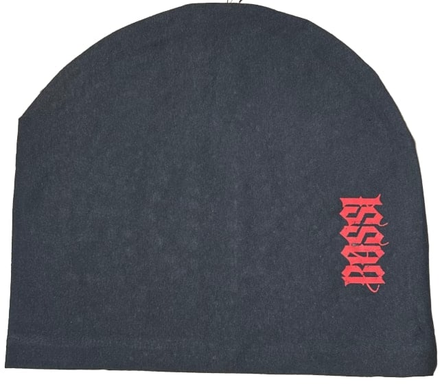 Bossi 'Red/Black' Rhinestone Vintage Beanie