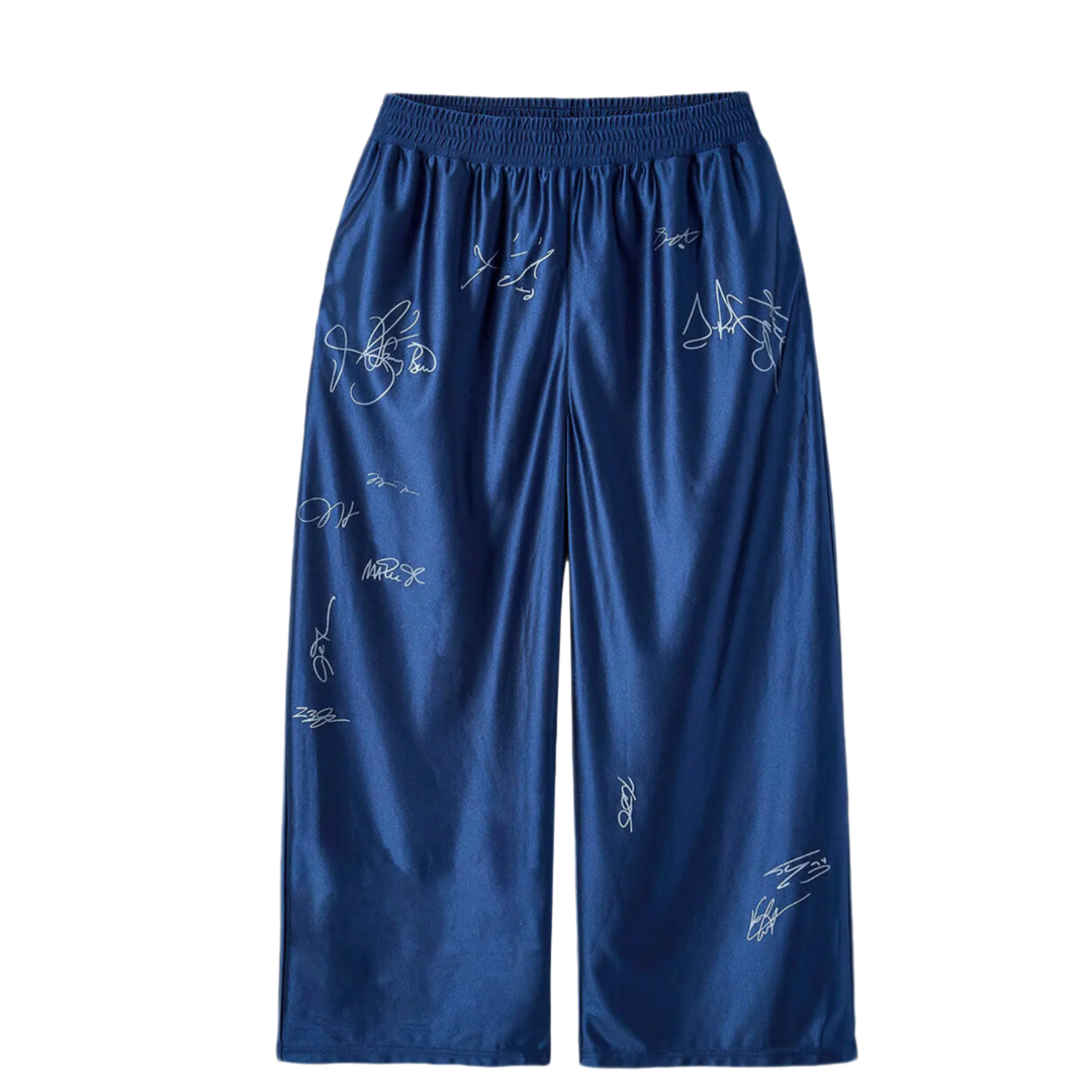 Gold+Vintage Gallery Raspberry Hills 'Signature' Blue Sweatpants