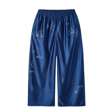 Gold+Vintage Gallery Raspberry Hills 'Signature' Blue Sweatpants