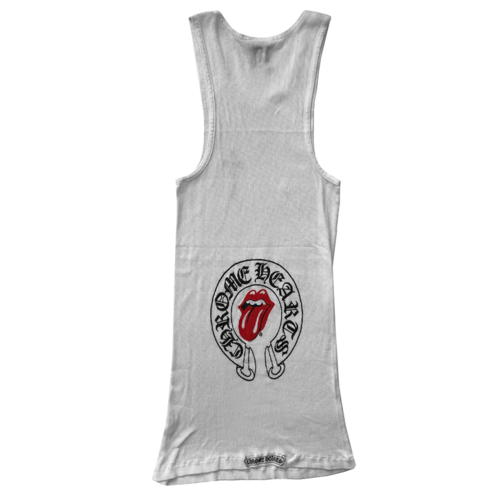 Chrome Hearts X Rolling Stones 'Hot Lips' Tank Top