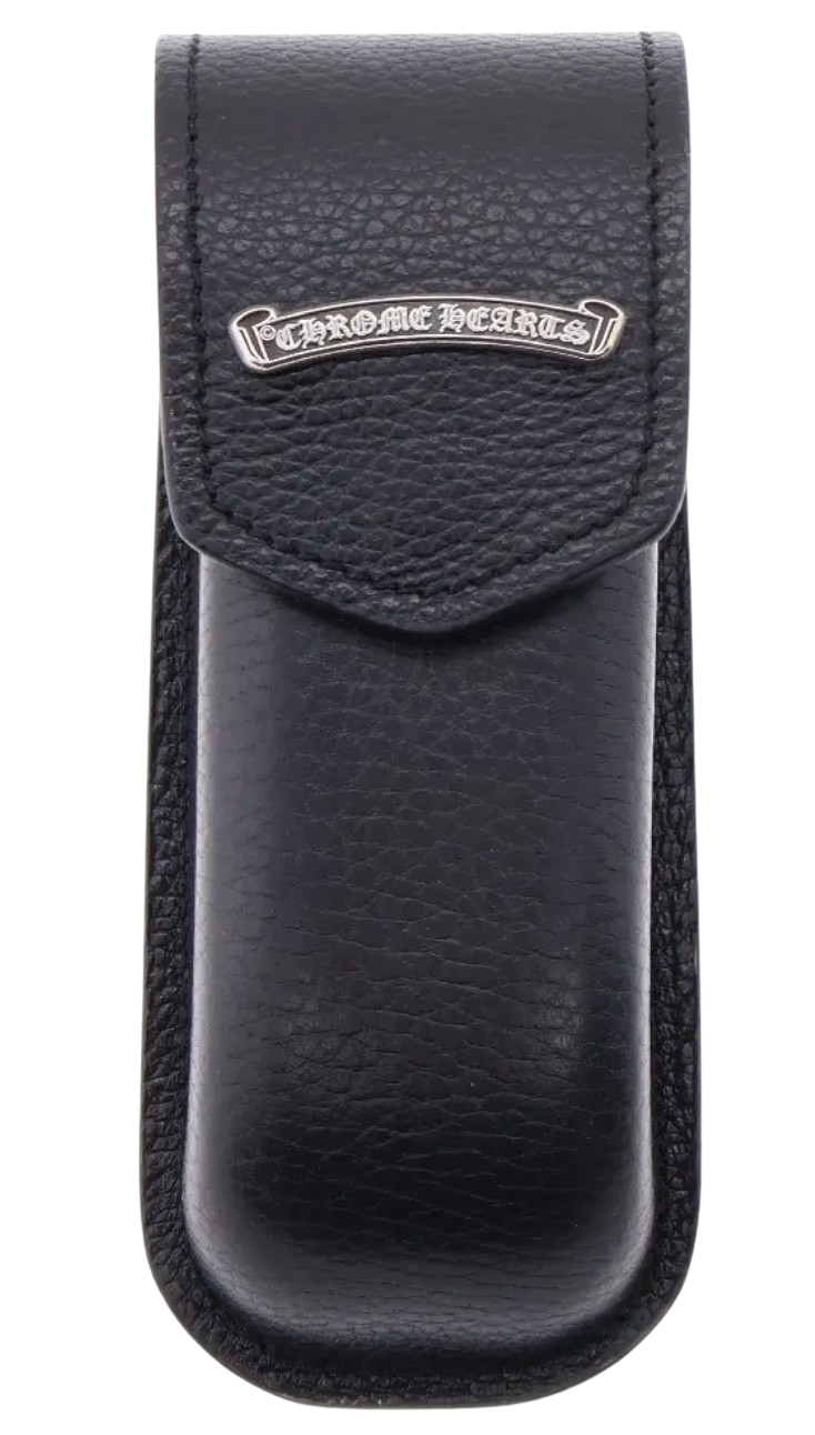 Chrome Hearts Leather Glasses Hard Case