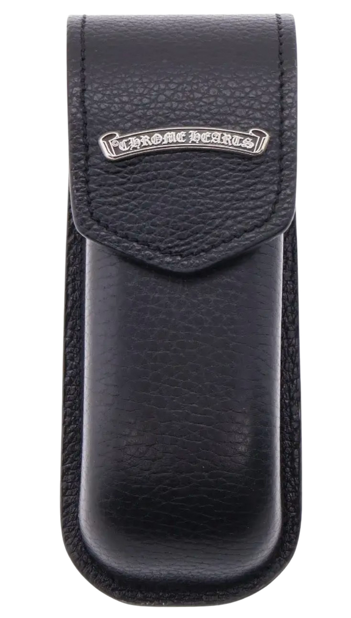 Chrome Hearts Leather Glasses Hard Case