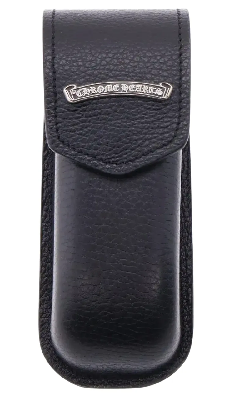 Chrome Hearts Leather Glasses Hard Case