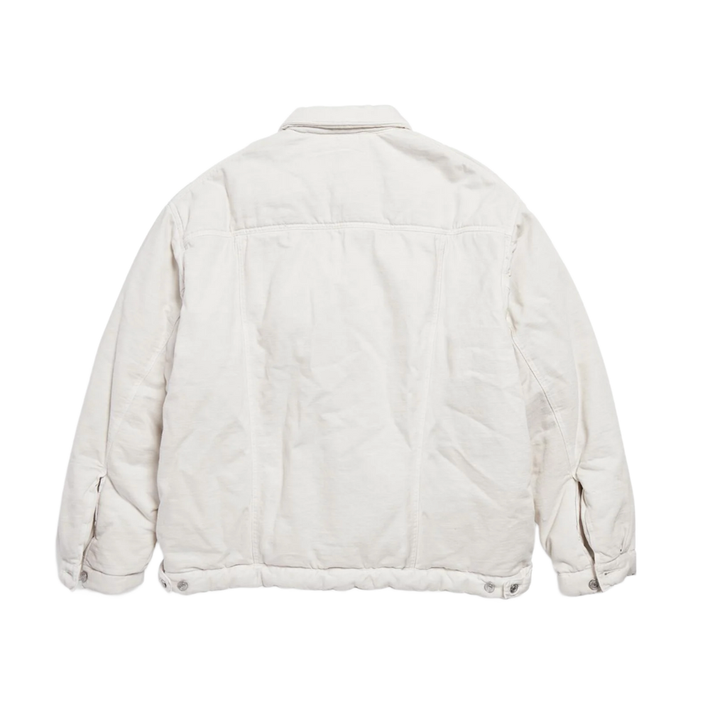 Balenciaga 'White' Padded Denim Jacket