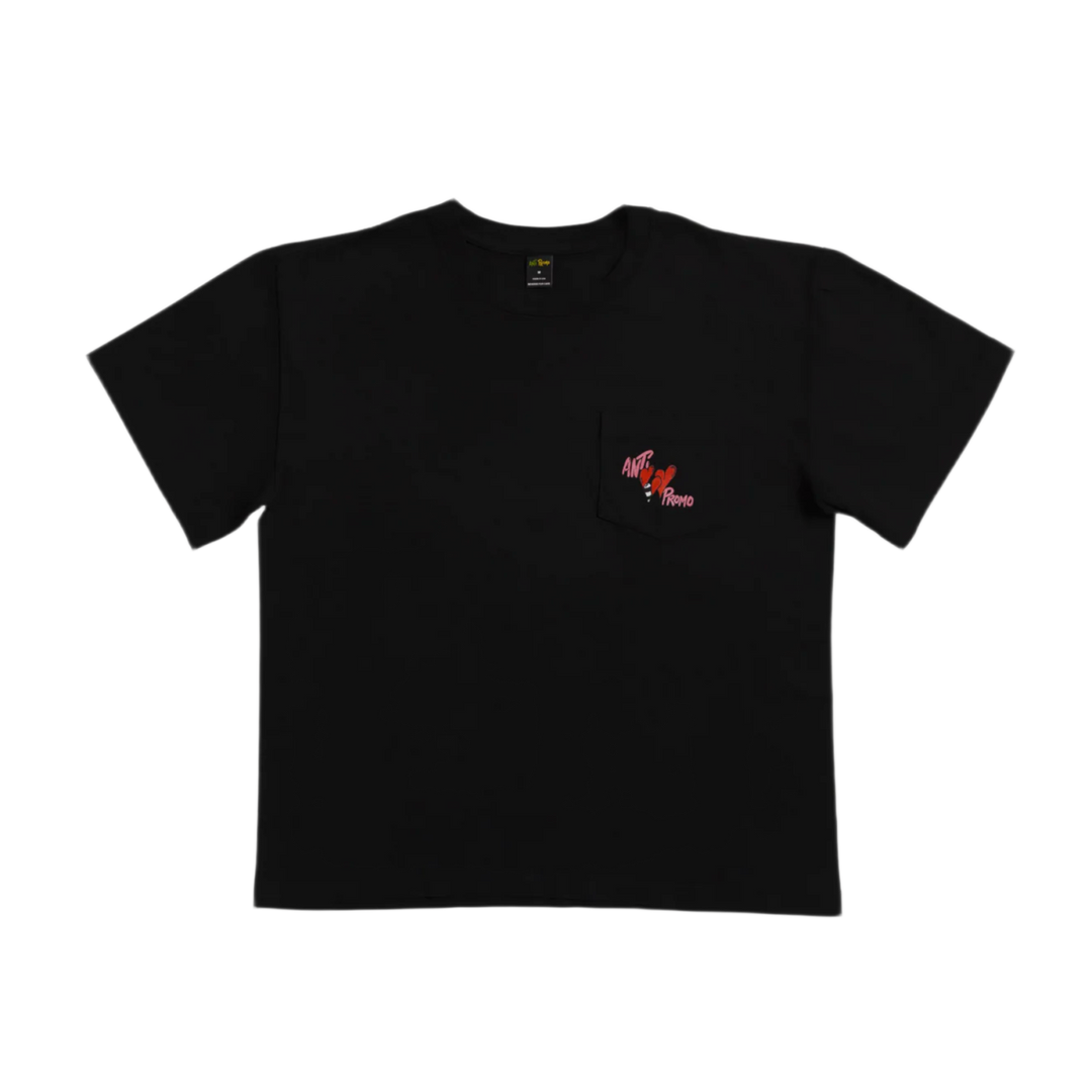 Matty Boy Anti-Promo 'Pink Chomper' Black Tee