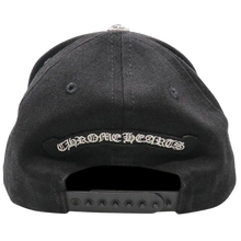 Chrome Hearts 'All Black' Floral Dagger Snapback Hat