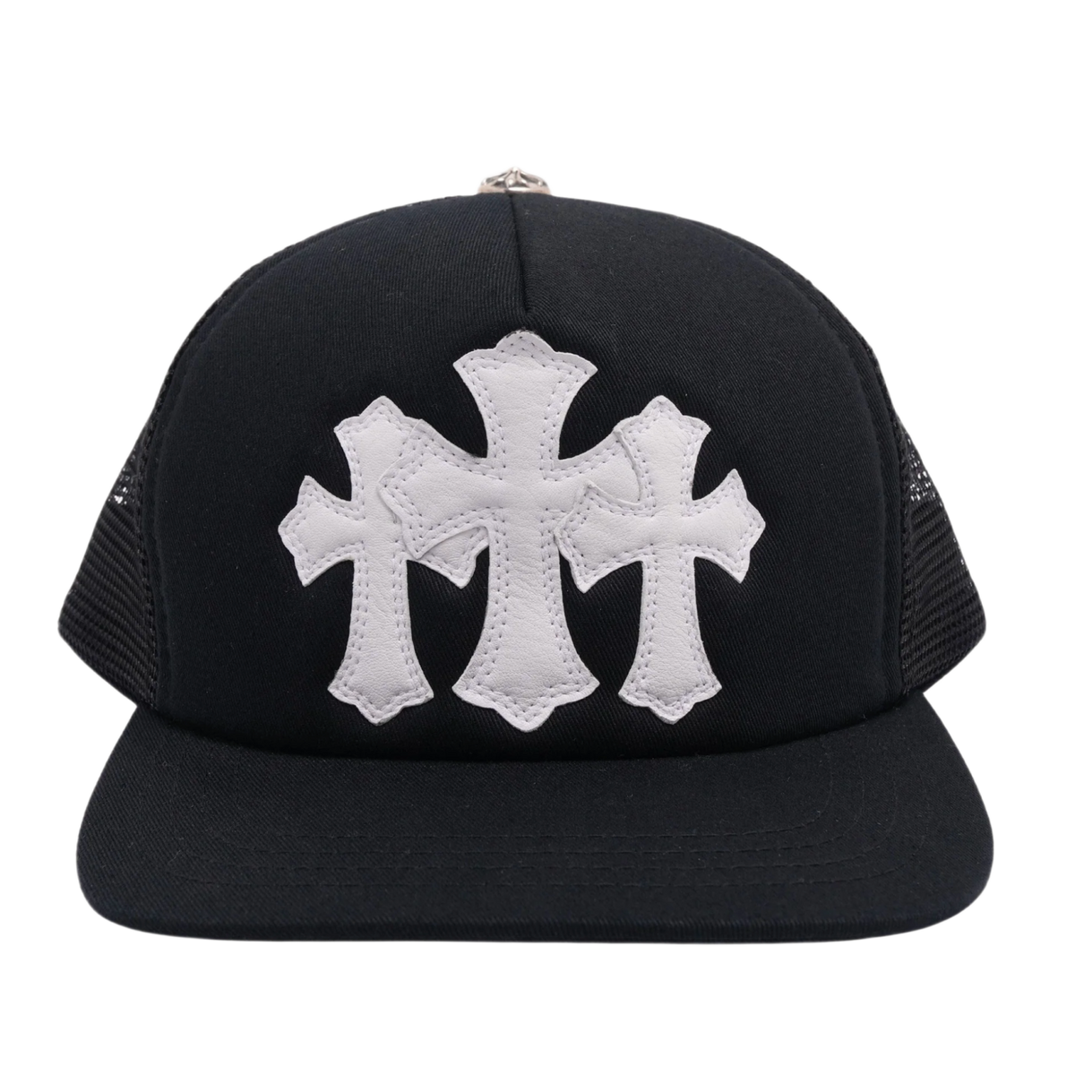 Chrome Hearts 'White Cross' Cemetery Trucker Hat