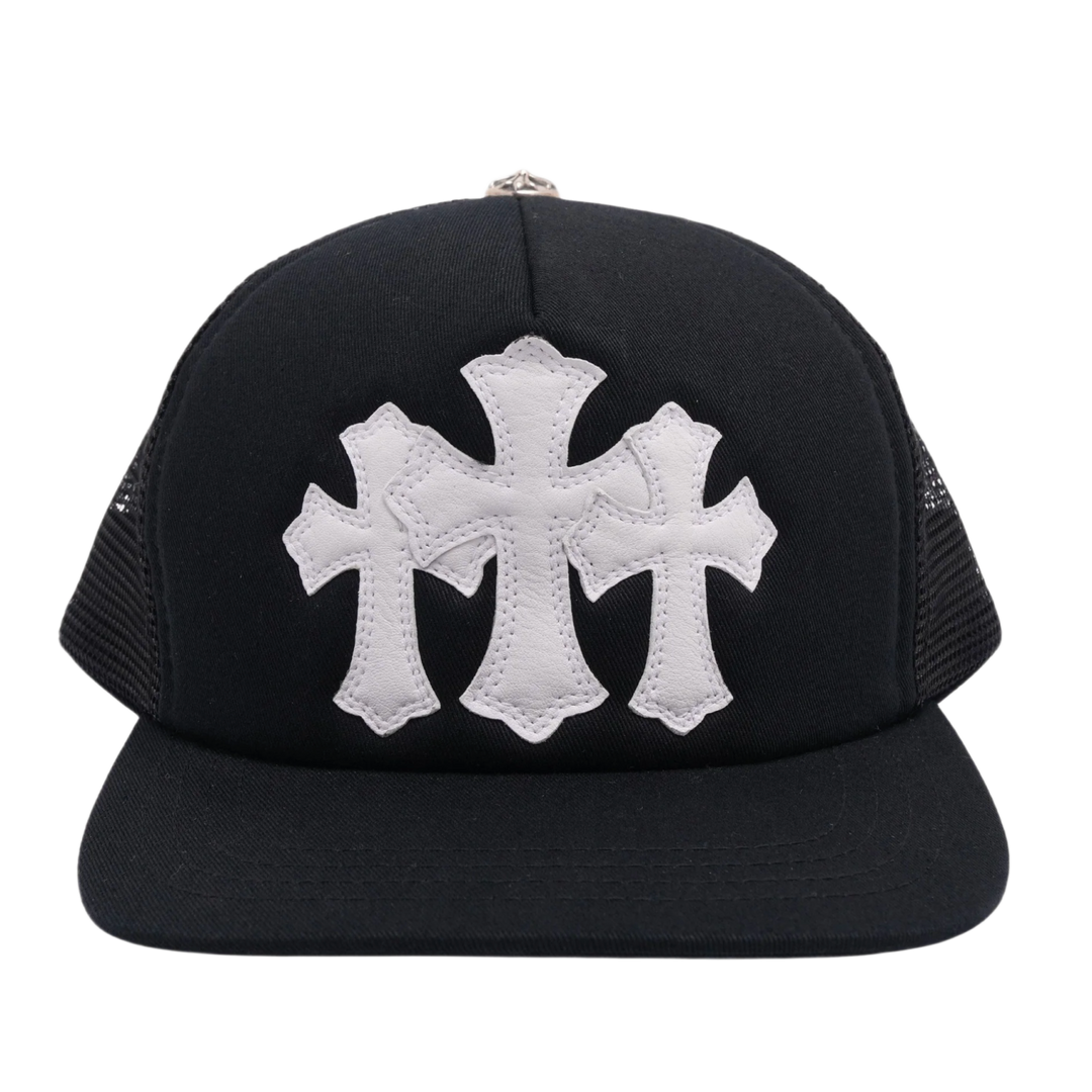 Chrome Hearts 'White Cross' Cemetery Trucker Hat