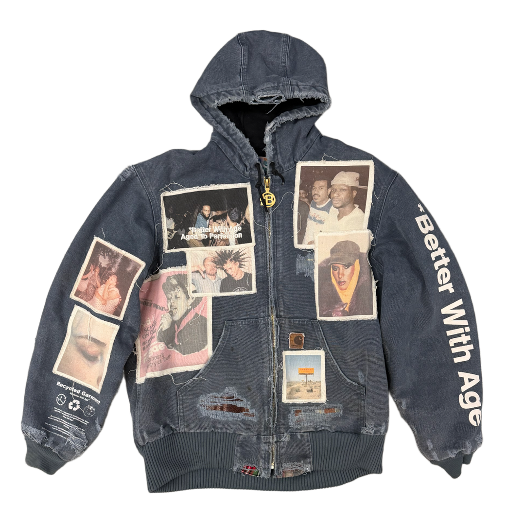 *Better With Age 'Navy' Vintage Jacket