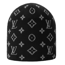 Louis Vuitton 'Reflective Monogram' Black Beanie