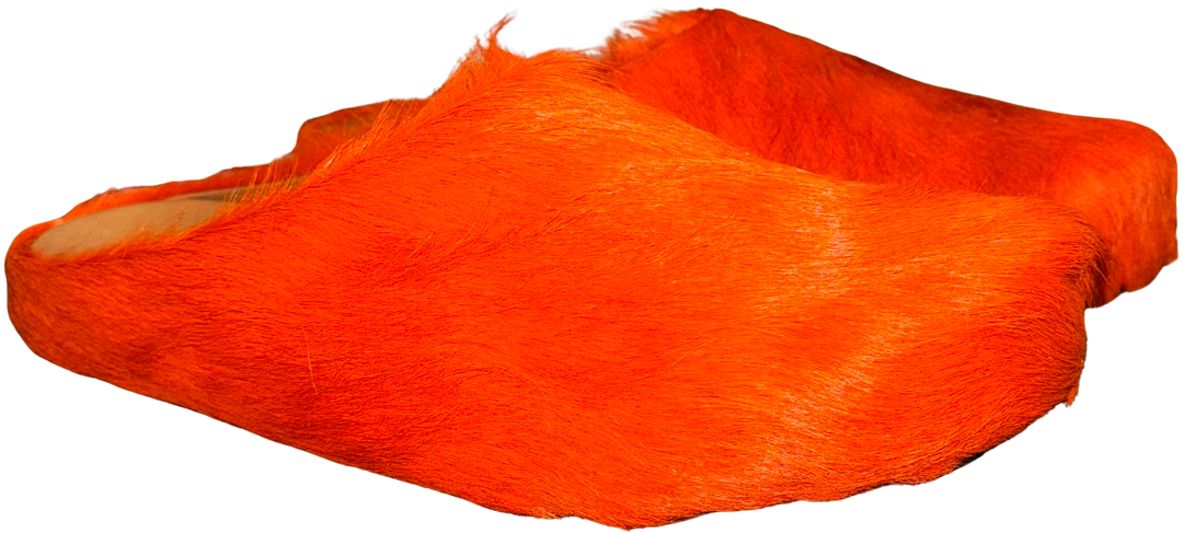 Marni 'Orange' Sabot Slipper