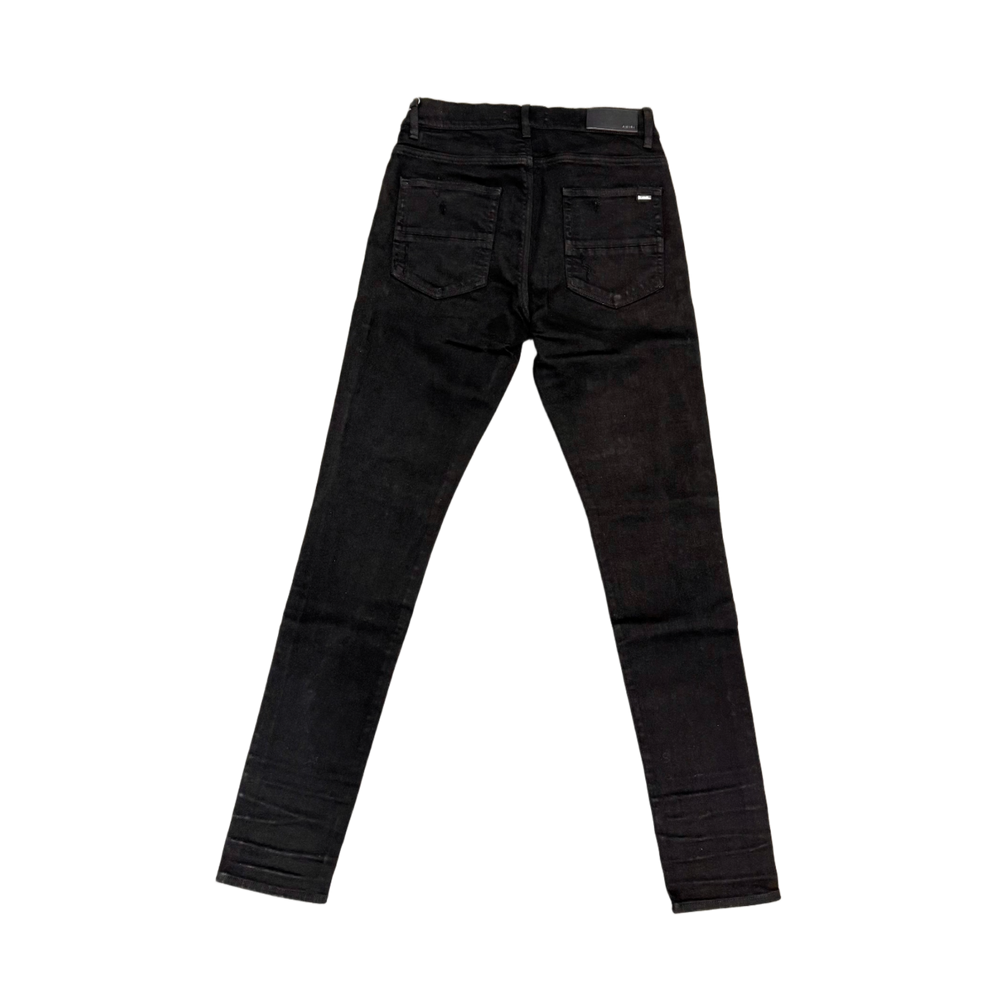 Amiri 'Slash' Slim Black Jeans