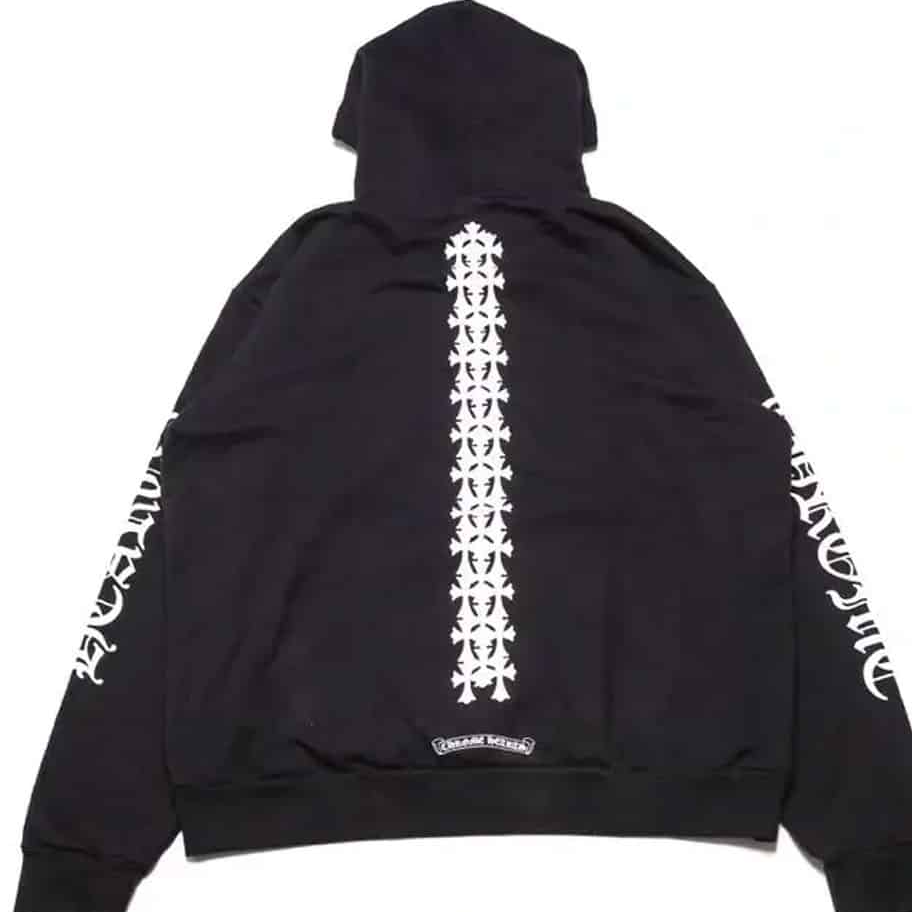 Chrome Hearts 'Cemetery Cross' Hoodie