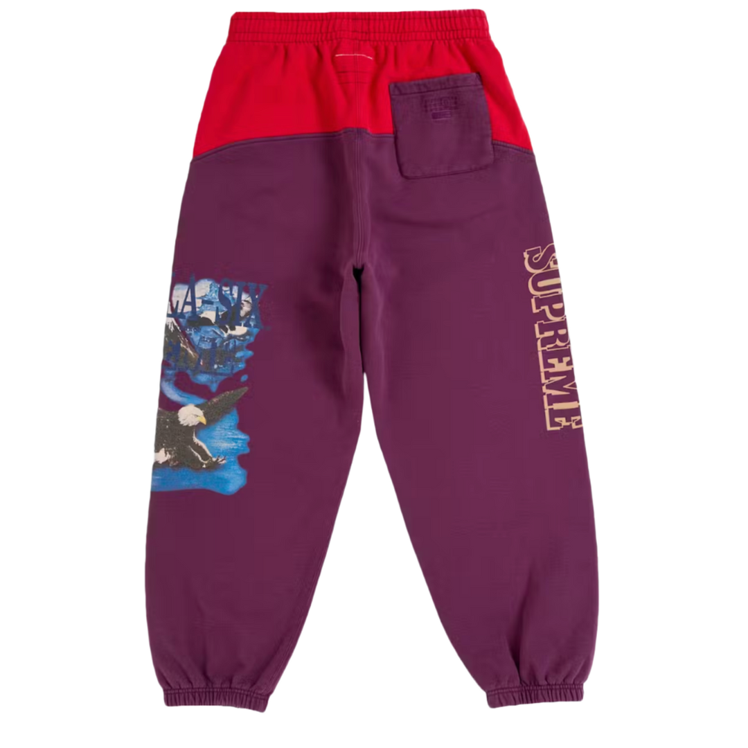 Supreme MM6 Maison Margiela Eagle Sweatpant Purple