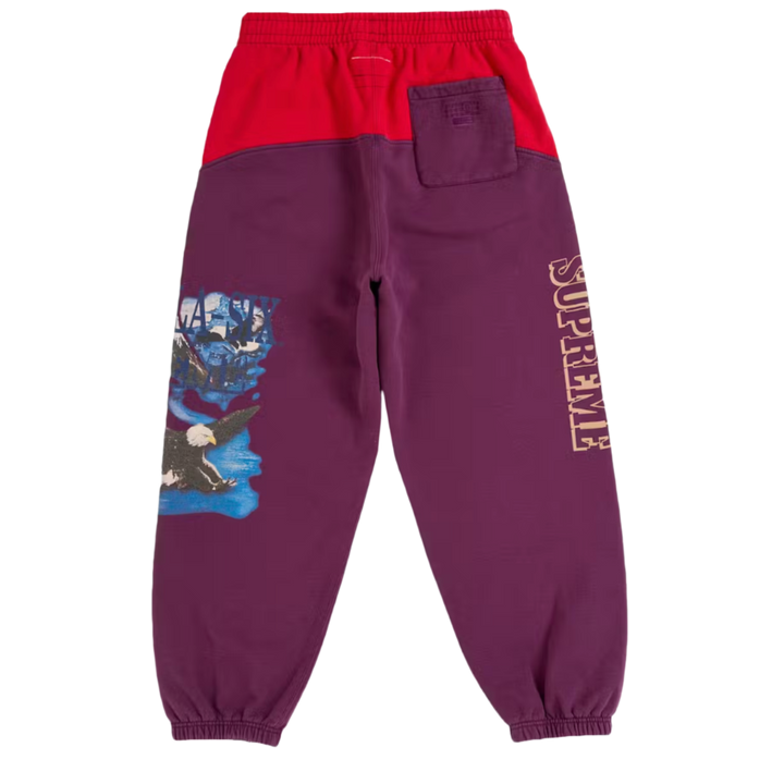 Supreme MM6 Maison Margiela Eagle Sweatpant Purple