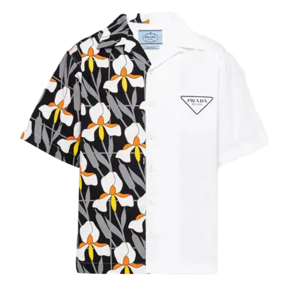 Prada 'Tulip' Double Match Button Shirt