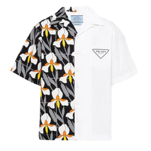 Prada 'Tulip' Double Match Button Shirt