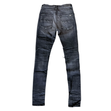 Amiri 'Aged Black Distressed Rainbow Paisley Thrasher' Jeans