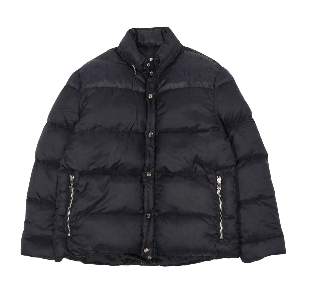 Chrome Hearts 'Black' Monogram Puffer Jacket
