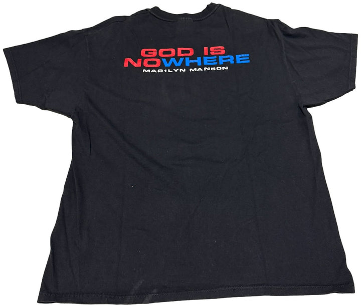 Marilyn Manson 'God Is Now Here' Vintage Black Tee