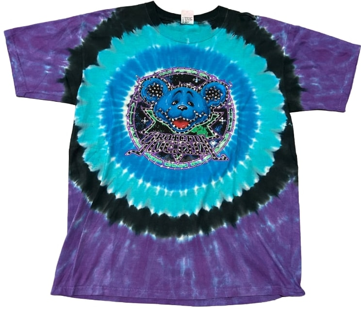 Grateful Dead 'Blue Bear' Rhinestone Vintage Tee