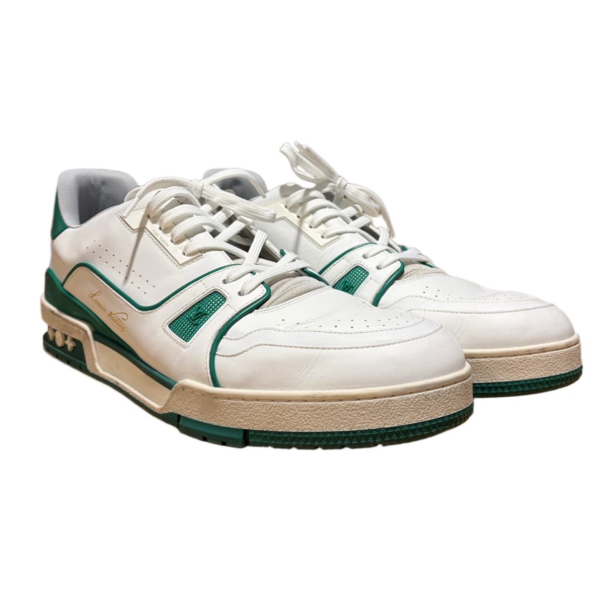 Louis Vuitton 'Green' Signature Trainer