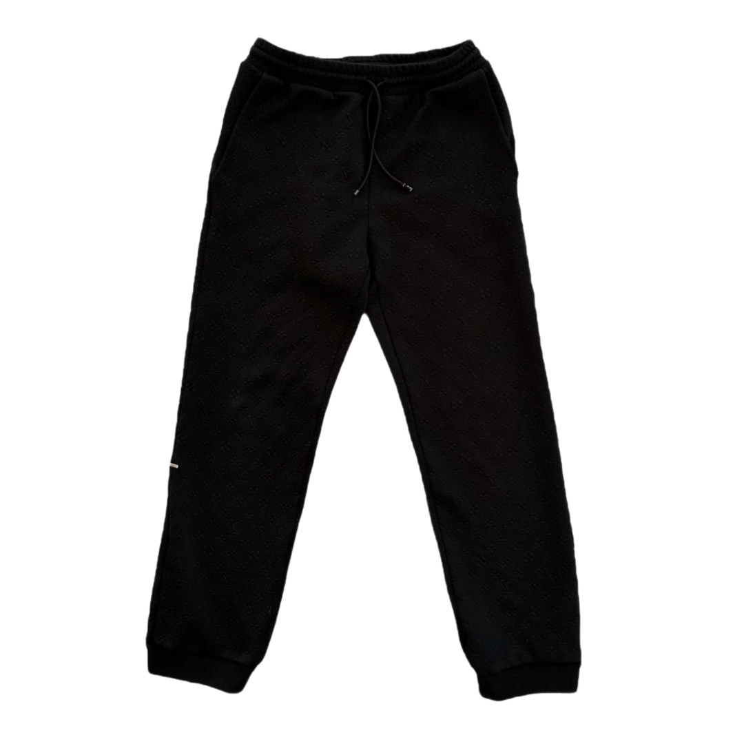 Louis Vuitton 'Black' Monogram Sweatpants