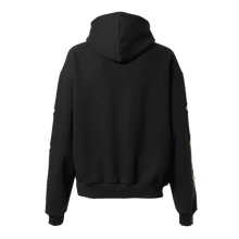 Satoshi Nakamoto 'Studded Logo' Black Hoodie