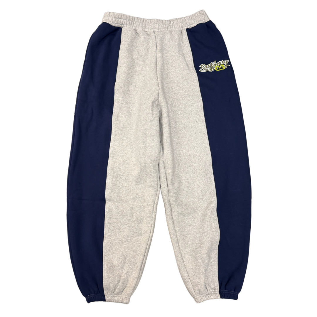 Gold+Vintage Gallery Raspberry Hills 'Grey & Navy' Everyday Sweatpants