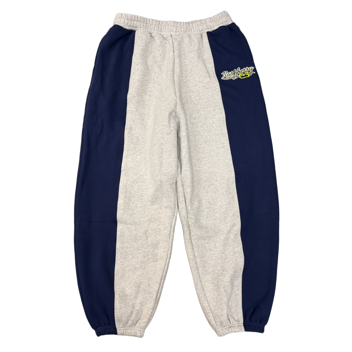 Gold+Vintage Gallery Raspberry Hills 'Grey & Navy' Everyday Sweatpants
