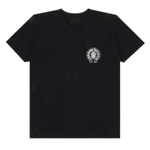 Chrome Hearts 'Black'  American Flag Horseshoe Pocket Tee
